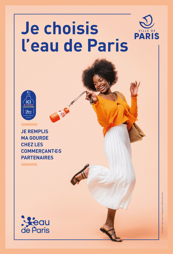 Affiche Je choisis l'eau de Paris