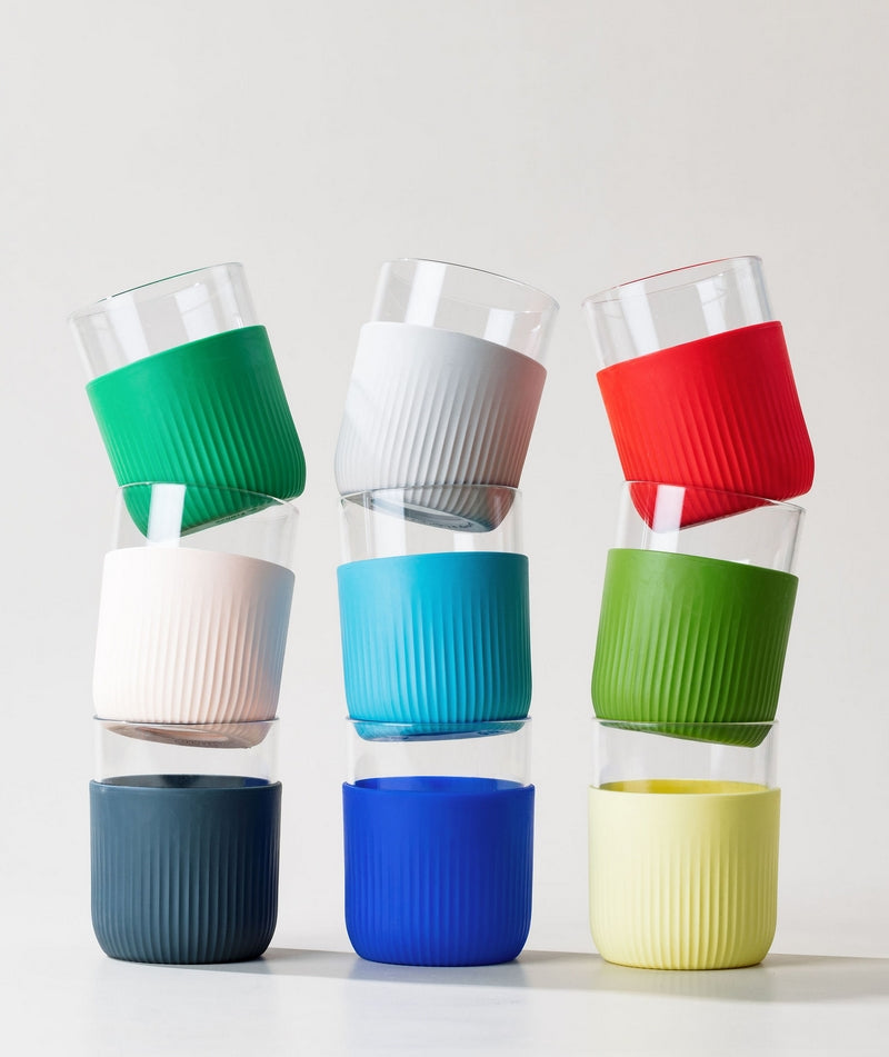 The 9 colors of the customizable Gobi tumbler