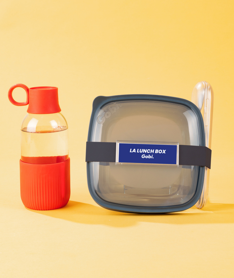 lunch box with cutlery and bottle Gobi