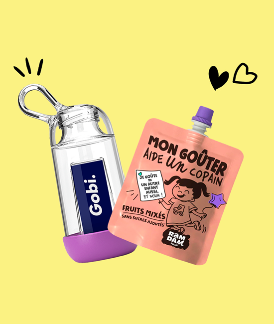 Mini gourde Gobi x Ramdamsocial 25cl fabriquée en France