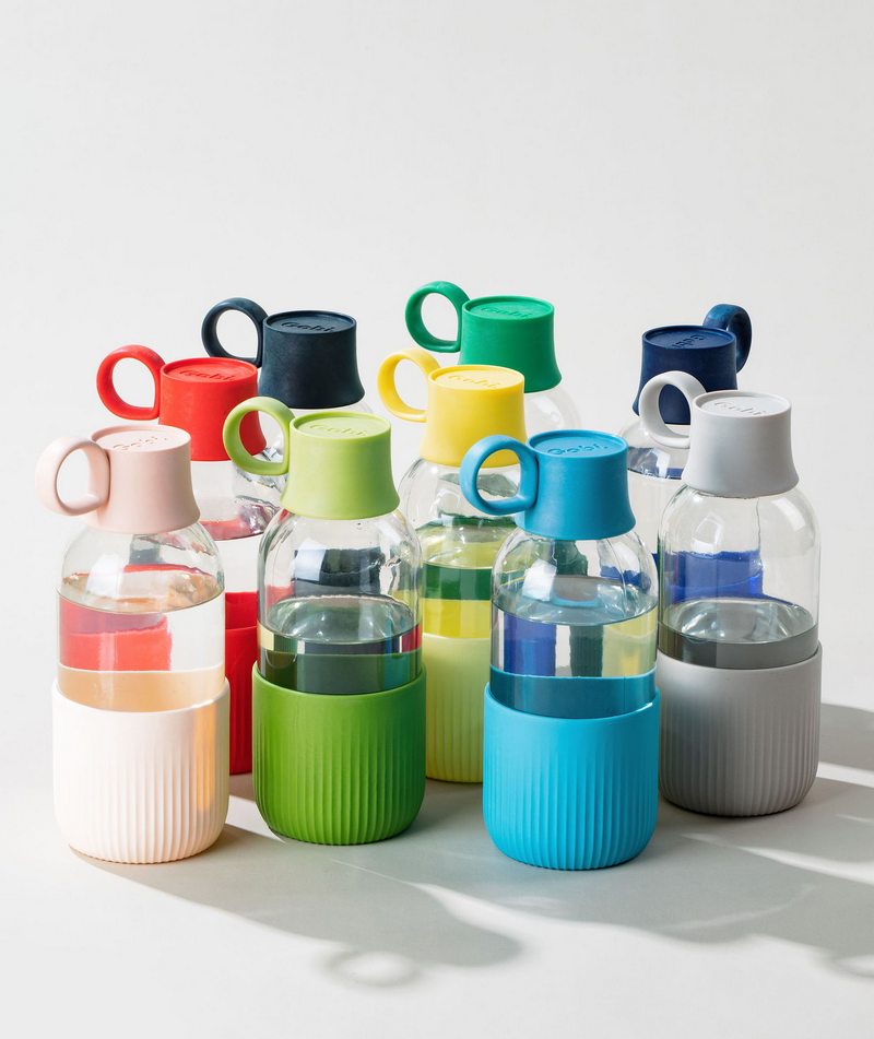 Toutes les couleurs des gourdes en verre Gobi